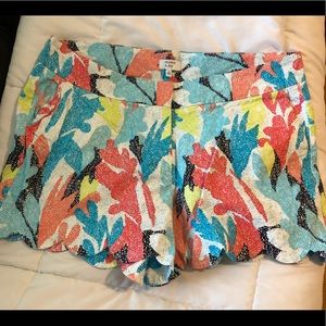 Crown and Ivy Scalloped Shorts